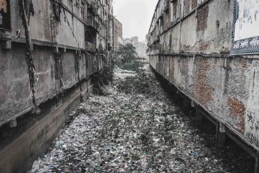 The River on the Brink of Collapse